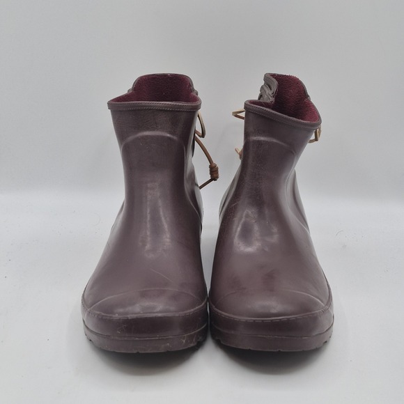 Sperry Top-Sider Boots Womens Size 10 Waterproof Ankle Rain Back Lace STS99565 - Picture 6 of 13